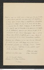 Nachlass Franz Steindachner, Brief von Pieter Doderlein an Franz Steindachner (30.05.1885), Inv.Nr. 110.02, Seite 2